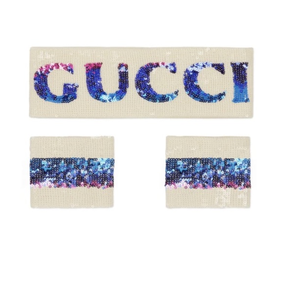 Gucci Super Shine Sweatband & Wrist Bands - Picture 3 of 6